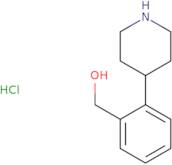 (2-Piperidin-4-yl-phenyl)-methanol hydrochloride