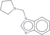 1-(1-Pyrrolidinylmethyl)-1H-benzimidazole