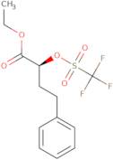 4-Phenyl-2-(S)-trifluoromethanesulfonyloxy-butyric acid, ethyl ester