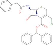 7-Phenylacetamide-3-chloromethyl-3-cephem-4-carboxylic acid diphenylmethyl ester