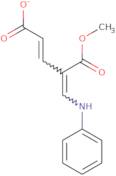 4-[(Phenylamino)methylene]-2-pentenedioic acid 5-methyl ester