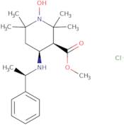 (3S,4S)-4-[(1R)-Phenylethylamino-3-methoxycarbonyl]-2,2,6,6-tetramethylpiperidine-1-oxyl hydrochlo…