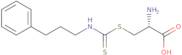 S-[N-(3-Phenylpropyl)(thiocarbamoyl)]-L-cysteine