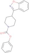 3-(4-Piperidinyl)-1,2-benzisoxazole N-carbamic acid phenyl ester