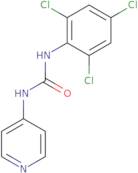 N-(4-Pyridyl)-N'-(2,4,6-trichlorophenyl)urea