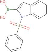 1-(PheNylsulfoNyl)-1H-iNdol-2-ylboroNic acid