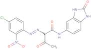 Pigment Orange 36;2-[(4-ChlOrO-2-nitrOphenyl)azO]-N-(2,3-dihydrO-2-OxO-1H-benzimidazOl-5-yl)-3-OxObutyramide