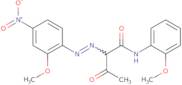 Pigment YellOw 74;2-[(2-MethOxy-4-nitrOphenyl)azO]-N-(2-methOxyphenyl)-3-OxObutyramide