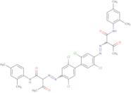 Pigment Yellow 81;2,2'-[(2,2',5,5'-Tetrachloro[1,1'-biphenyl]-4,4'-diyl)bis(azo)]bis[N-(2,4-dimeth…