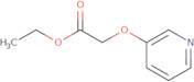 (Pyridin-3-yloxy)-acetic acid ethyl ester