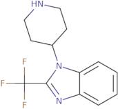 1-(4-Piperidinyl)-2-(trifluoromethyl)-1H-benzimidazole