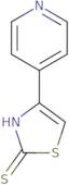 4-(4-Pyridinyl)thiazole-2-thiol