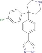 4-(4-(1H-Pyrazol-4-yl)phenyl)-4-(4-chlorophenyl)piperidine