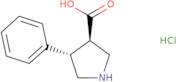 trans-4-phenylpyrrolidine-3-carboxylic acid hydrochloride