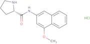 L-Proline 4-methoxy-beta-naphthylamide hydrochloride