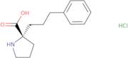 (R)-a-(3-Phenylpropyl)proline·HCl