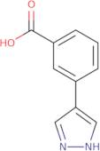3-(1H-Pyrazol-4-yl)benzoic acid