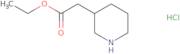3-Piperidineacetic acid ethyl ester hydrochloride