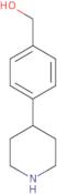 [4-(4-Piperidinyl)phenyl]methanol