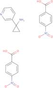 1-(3-Pyridinyl)cyclopropanamine bis-4-nitrobenzoate salt