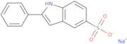 2-Phenylindole-5-sulfonic acid monosodium salt