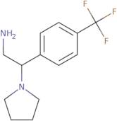 2-Pyrrolidinyl-2-[4-(trifluoromethyl)phenyl]ethylamine