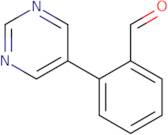 2-(5-Pyrimidinyl)benzaldehyde