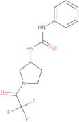 1-Phenyl-3-(1-(2,2,2-Trifluoroacetyl)Pyrrolidin-3-Yl)Urea