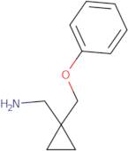 1-[1-(phenoxymethyl)cyclopropyl]methanamine