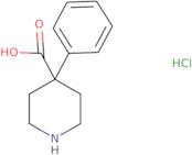 4-Phenylpiperidine-4-carboxylic acid hydrochloride