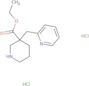 3-Pyridin-2-Ylmethylpiperidine-3-Ethylcarboxylate Dihydrochloride