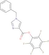 Perfluorophenyl 1-Benzyl-1H-Imidazole-4-Carboxylate