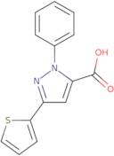 1-Phenyl-3-(2-thienyl)-1H-pyrazole-5-carboxylic acid