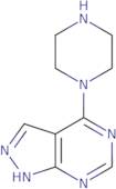 4-(1-piperazinyl)-1h-pyrazolo[3,4-d]pyrimidine
