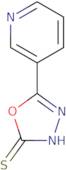 5-(3-pyridinyl)-1,3,4-oxadiazole-2-thiol