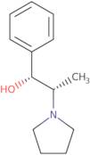 (1R,2S)-1-Phenyl-2-(1-pyrrolidinyl)propan-1-ol