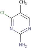 2-Pyrimidinamine, 4-chloro-5-methyl- (9CI)