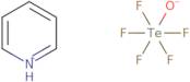 Pyridinium Pentafluorooxotellurate(VI)