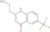 2-Propyl-6-(trifluoromethyl)-4-quinolinol