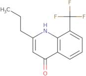 2-propyl-8-(trifluoromethyl)quinolin-4-ol