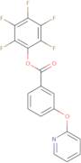 Pentafluorophenyl 3-(2-pyridinyloxy)benzoate