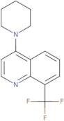 4-(1-Piperidinyl)-8-(trifluoromethyl)quinoline