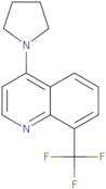 4-(1-Pyrrolidinyl)-8-(trifluoromethyl)quinoline