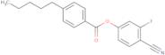 4-pentyl-Benzoic acid 4-cyano-3-fluorophenyl ester