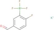 Potassium trifluoro(2-fluoro-5-formylphenyl)borate