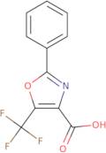 2-Phenyl-5-trifluoromethyloxazole-4-carboxylic acid