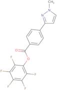Pentafluorophenyl 4-(1-methyl-1H-pyrazol-3-yl)benzoate