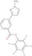 Pentafluorophenyl 3-(1-methyl-1H-pyrazol-3-yl)benzoate