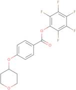 Pentafluorophenyl 4-(tetrahydro-2H-pyran-4-yloxy)benzoate