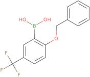 [2-(Phenylmethoxy)-5-(Trifluoromethyl)Phenyl]-Boronic Acid